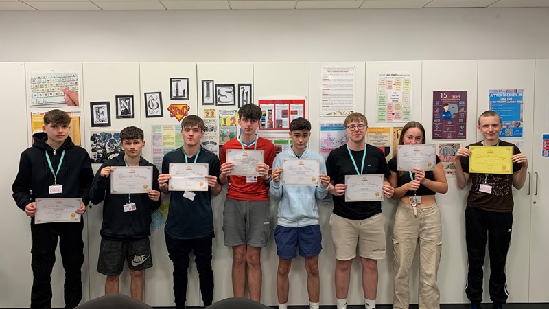 GCSE Certificate Pic